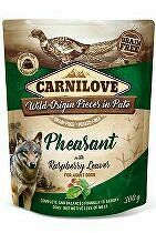 Carnilove Dog Pouch Paté Pheasant & Raspberry 300g + Množstevná zľava