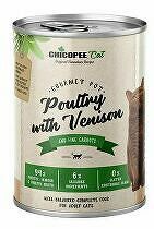 Chicopee Cat konz. Gourmet Pot Poultry+Venison 400g + Množstevná zľava zľava 15%