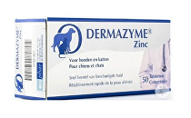 Dermazyme Zinok pre psy a mačky 50tbl