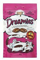 Dreamies pochúťka pre mačky s hovädzím mäsom 60g + Množstevná zľava