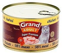 GRAND konz. Superpremium mačka kuracie 405g + Množstevná zľava zľava 15%