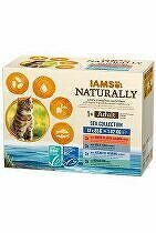 Iams Cat morské plody v omáčke multipack 12x85g + Množstevná zľava