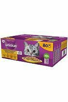 Kapsuly Whiskas. Výber hydiny 80x85g + Množstevná zľava