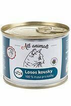 Kúsky lososa All Animals CAT 200g + Množstevná zľava zľava 15%