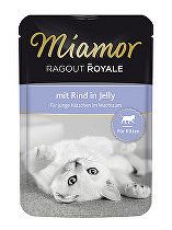 Miamor Cat Ragout Junior hovädzia kapsa v želé 100g + Množstevná zľava