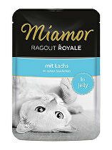 Miamor Cat Ragout kapsa losos v želé 100g + Množstevná zľava