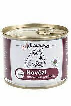 Mleté hovädzie mäso All Animals CAT 200g + Množstevná zľava zľava 15%