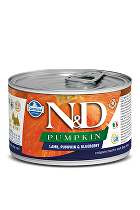 N&D DOG PUMPKIN Adult Lamb & Blueberry Mini 140g + Množstevná zľava zľava 15% 1+1 zadarmo