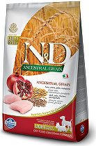 N&D LG DOG Light Mini Chicken & Pomegr 2,5kg zľava