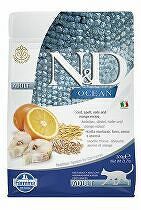 N&D OCEAN CAT LG Adult Codfish & Orange 300g zľava