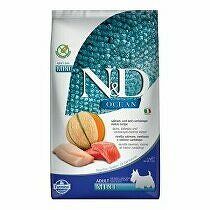 N&D OCEAN DOG Adult Mini Salmon & Cod & Melon 800g zľava