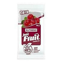 Nutrend JUST FRUIT brusnica 30g 1ks