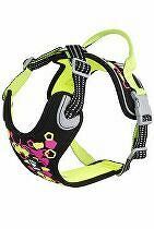 Postroj Hurtta Weekend Warrior neon 60-80cm