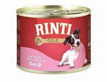 Rinti Dog Gold teľacia konzerva 185g + Množstevná zľava zľava 15%