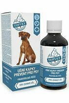 Ušné kvapky Prevent pre psov TOPVET 50ml