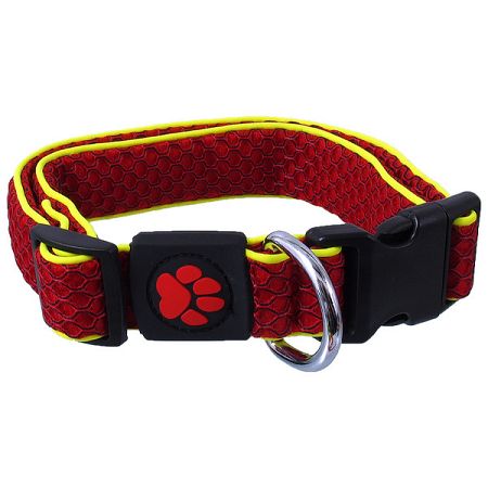 Active dog mellow obojok M 2,5x35-51 cm červený