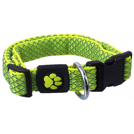 Active dog mellow obojok S 2,5x28-40 cm limetka