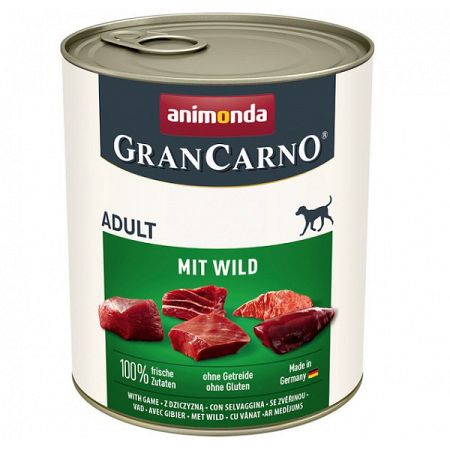 Animonda Gran Carno Adult - hovädzie a divina 800 g