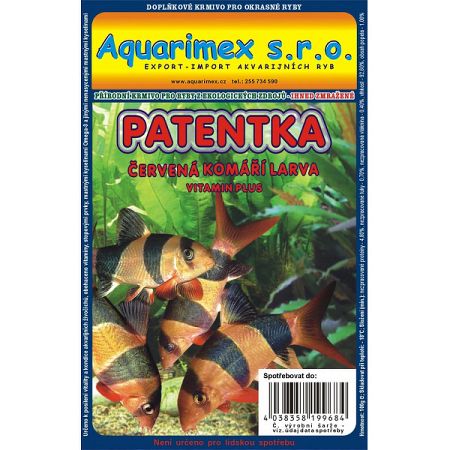 Aqua Červená komária larva (Patentka) mrazené 100 g