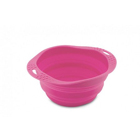 Beco bowl miska skladacia L ružová 22 cm