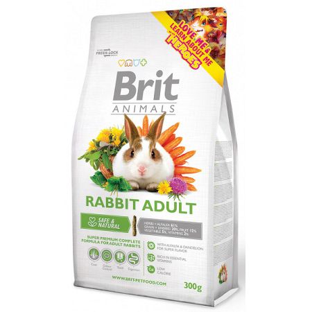 BRIT Animals RABBIT ADULT Complete 300g