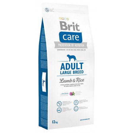 Brit Care granuly Adult Large Breed jahňa a ryža 12 kg