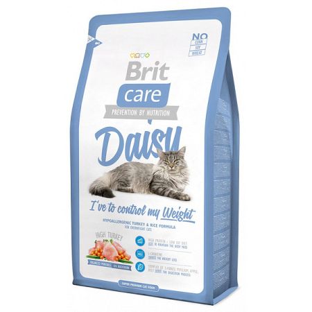 Brit Care granuly Cat Daisy I have to control my Weight morka 2kg