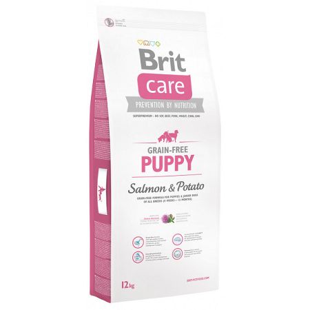 Brit Care granuly Grain-free Puppy losos a zemiak 12 kg