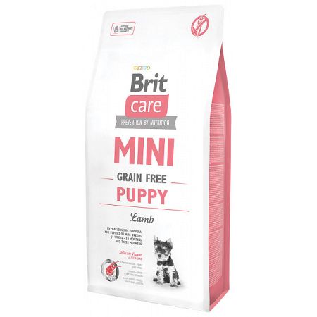 Brit Care granuly Mini Grain Free Puppy jahňa 7 kg