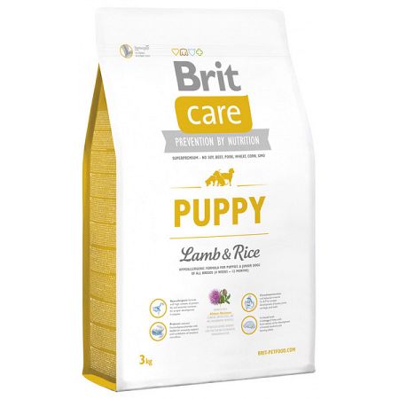 Brit Care granuly Puppy jahňa a ryža 3 kg