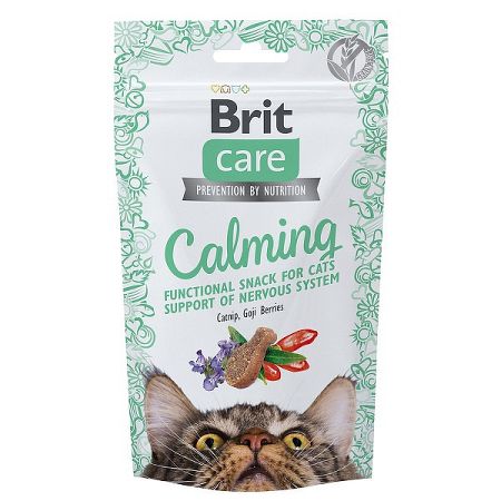 Brit Care snack pre mačky Calming 50g