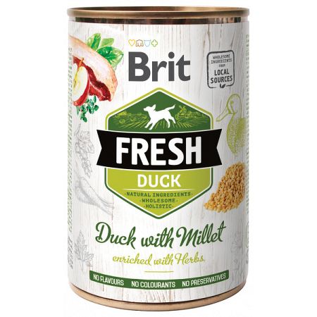 Brit Fresh Duck with Millet 400 g