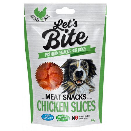 Brit Let´s Bite Meat Snacks Chicken Slices 80g