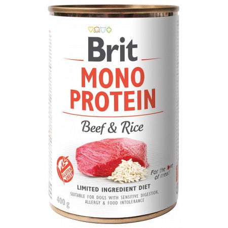 Brit Mono Protein hovadzie a hneda ryza 400 g