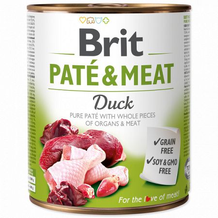 Brit Pate & Meat Duck 800 g