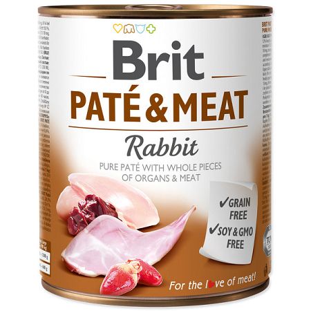 Brit Pate & Meat Rabbit 800g