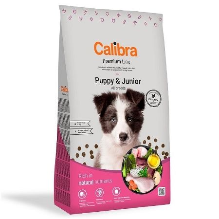 Calibra granuly Dog Premium Line Puppy & Junior 12 kg