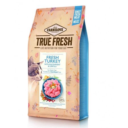 Carnilove True fresh cat adult granuly morka 1,8 kg