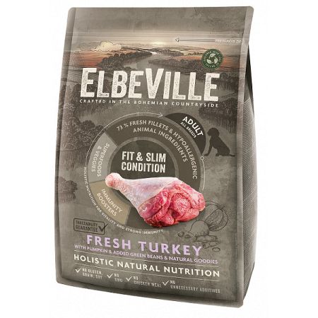 ELBEVILLE granuly Adult All Breeds Fresh Turkey Fit and Slim Condition 4kg