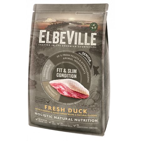 ELBEVILLE granuly Senior Mini Fresh Duck Fit and Slim Condition 1,4kg