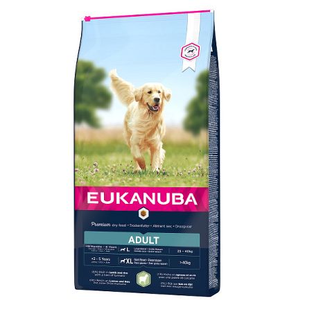 Eukanuba granuly Adult Large Breed jahňa a ryža 12kg