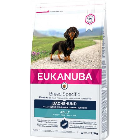 Eukanuba granuly Dachshund 2,5kg