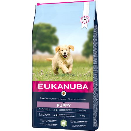 Eukanuba granuly Puppy & Junior jahňa 12kg