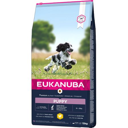 Eukanuba granuly Puppy Medium 15kg