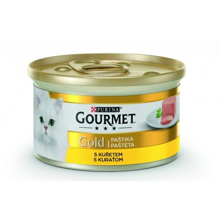 Gourmet Gold Cat konzerva kura 85 g