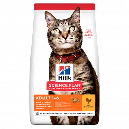 Hill´s Science Plan Feline Adult Chicken 10kg