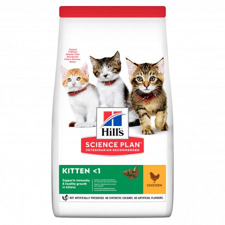 Hill´s Science Plan granuly Feline Kitten Chicken 7 kg