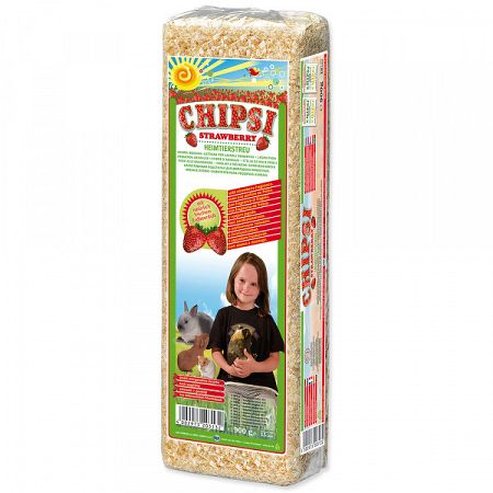 Hobliny Chipsi jahodove 15l-1kg