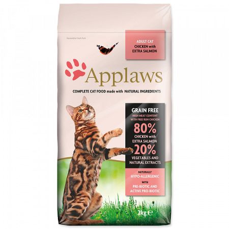 Krmivo Applaws Cat Chicken a Salmon 2kg