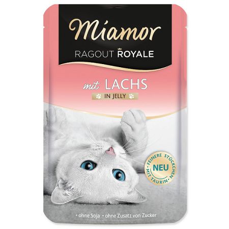 Miamor Ragout Royale kapsička losos v želé 100 g